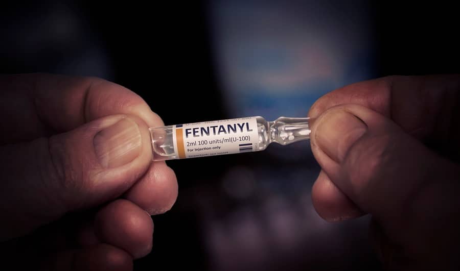 fiolka fentanylu