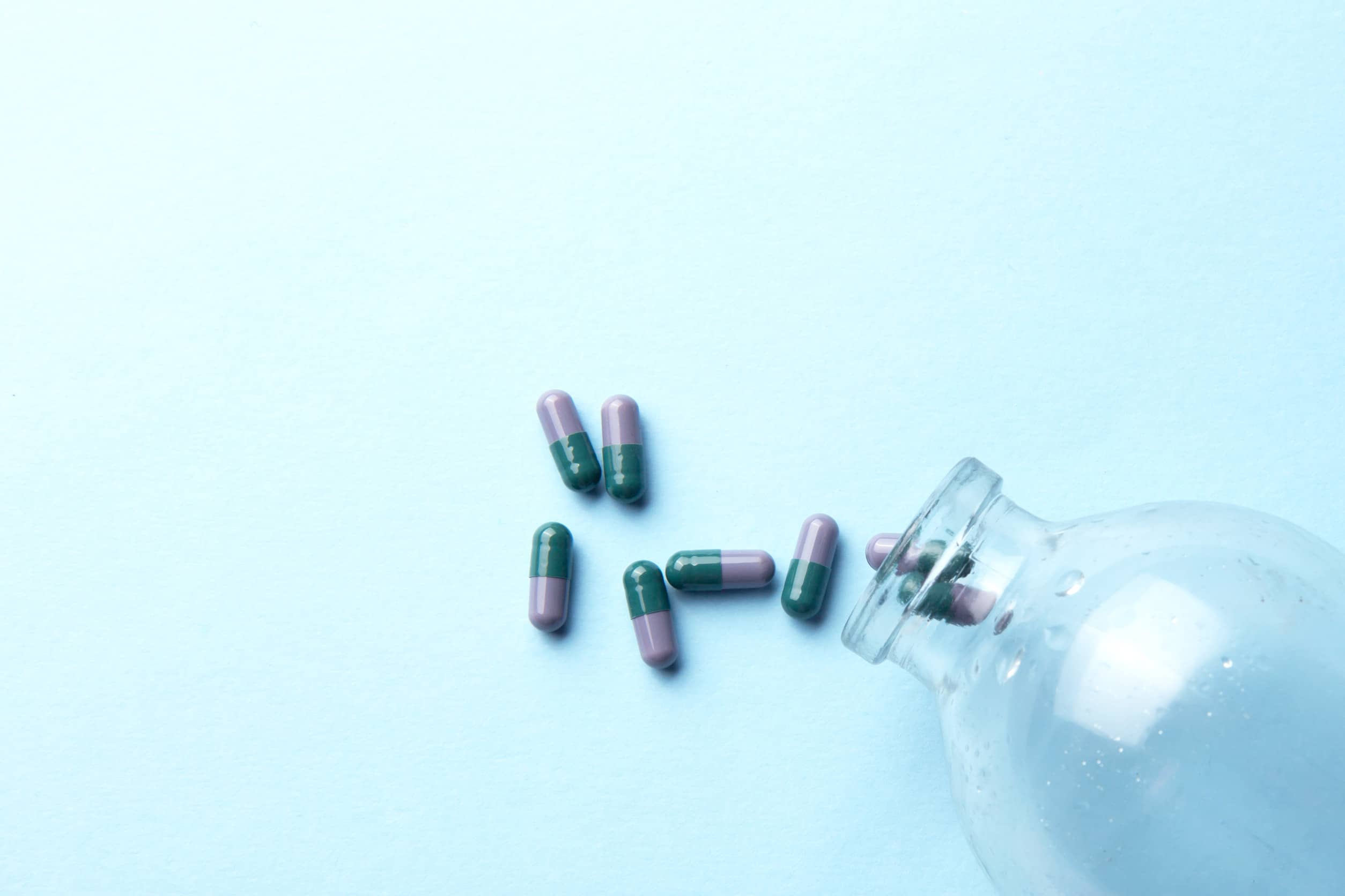 kapsułki antybiotyku